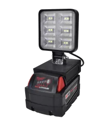 Lampa Do Baterii Milwaukee M18 18V LED Halogen Roboczy - Czarny