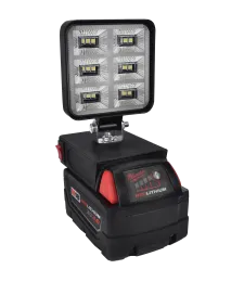 MILWAUKEE M18 18V LED HALOGÉNOVÁ PRACOVNÁ BATÉRIOVÁ LAMPA - Czarny