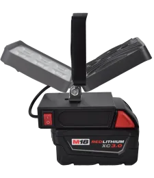Lampa Do Baterii Milwaukee M18 18V LED Halogen Roboczy - Czarny