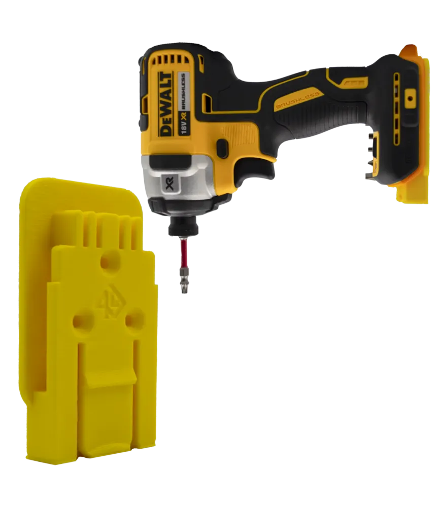 UCHWYT DO DEWALT XR 18V NA NARZĘDZIA ŻÓŁTY 