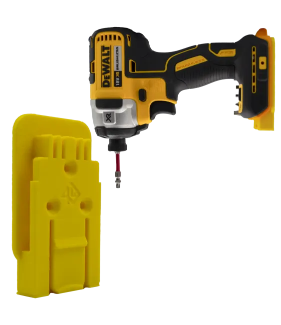 UCHWYT DO DEWALT XR 18V NA NARZĘDZIA ŻÓŁTY 