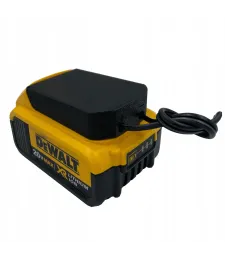 P4U Adapter Do Baterii DeWalt 12V 18V 20V 54V 60V - Czarny