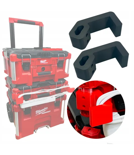 ORGANIZÉR KÁBLOV PRE PACKOUT KOMPATIBILNÝ S MILWAUKEE PACKOUT - Czarny