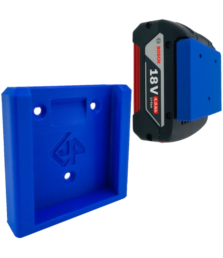 UCHWYT DO BOSCH PRO 18V NA AKUMULATOR BATERIA NIEBIESKI 