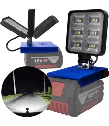 LAMPA DO BATERII BOSCH PRO 18V LED HALOGEN ROBOCZY 