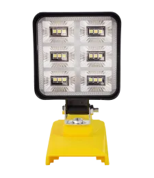 Lampa Do Baterii DeWalt 18V LED Halogen Roboczy - Żółty