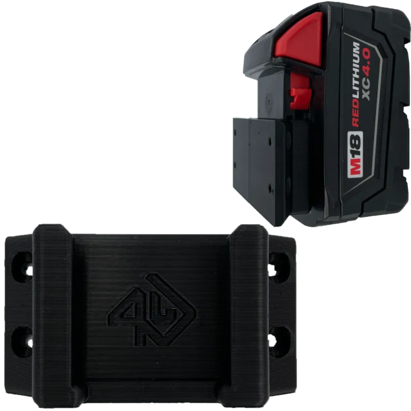 UCHWYT DO MILWAUKEE M18 NA AKUMULATOR BATERIA CZARNY 