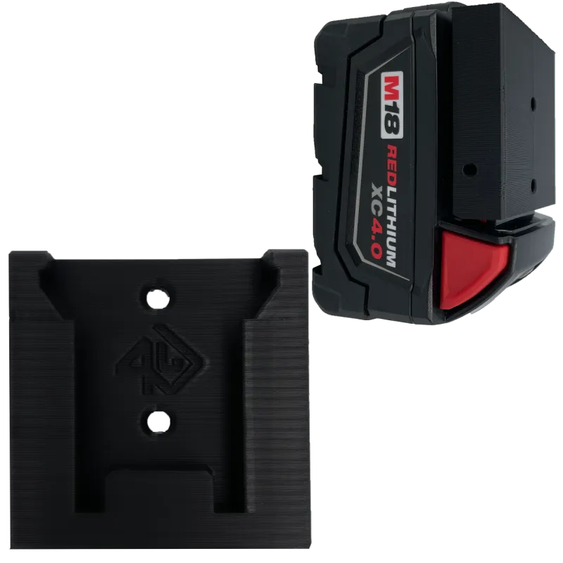 UCHWYT DO MILWAUKEE M18 NA AKUMULATOR BATERIA CZARNY 