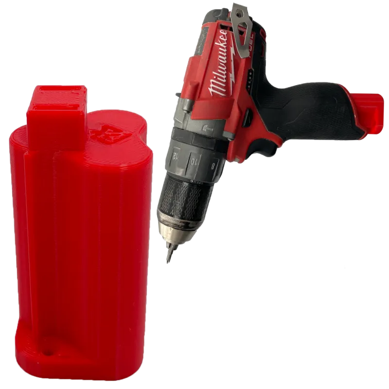 UCHWYT DO MILWAUKEE M12 12V NA NARZĘDZIA CZERWONY 