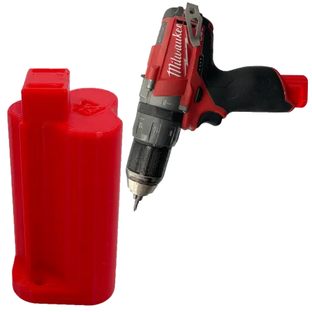 UCHWYT DO MILWAUKEE M12 12V NA NARZĘDZIA CZERWONY 