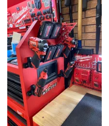 UCHWYT DO MILWAUKEE M12 12V NA NARZĘDZIA CZERWONY 