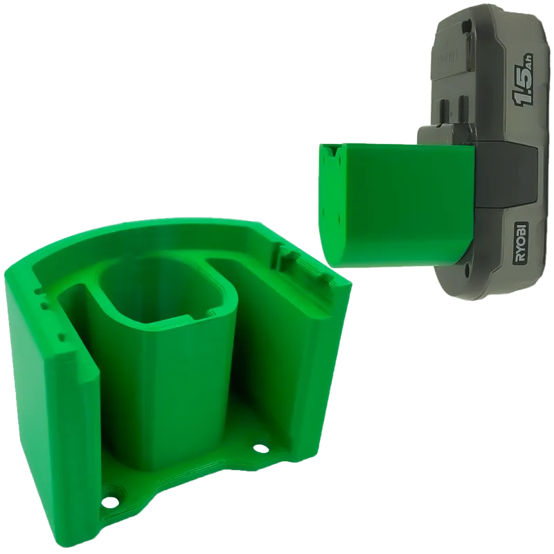 UCHWYT DO RYOBI ONE+ NA AKUMULATOR BATERIA ZIELONY 
