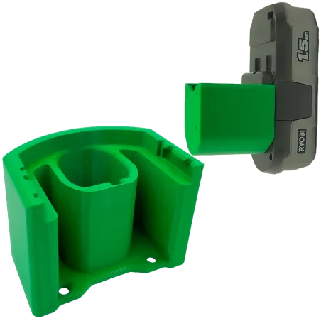 UCHWYT DO RYOBI ONE+ NA AKUMULATOR BATERIA ZIELONY 