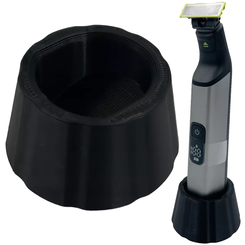 P4U Stojak pod maszynkę one blade PRO Czarny 