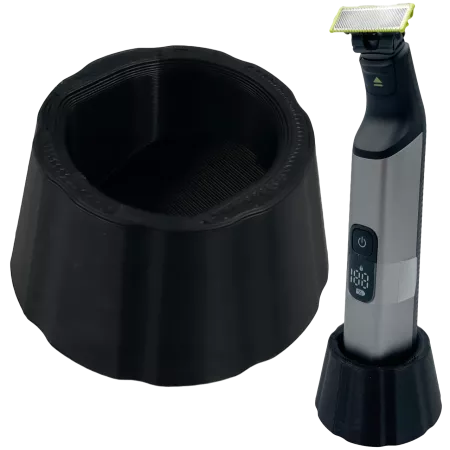 P4U Stojak pod maszynkę one blade PRO Czarny 