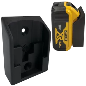UCHWYT DO DEWALT 18V NA AKUMULATOR BATERIA CZARNY 