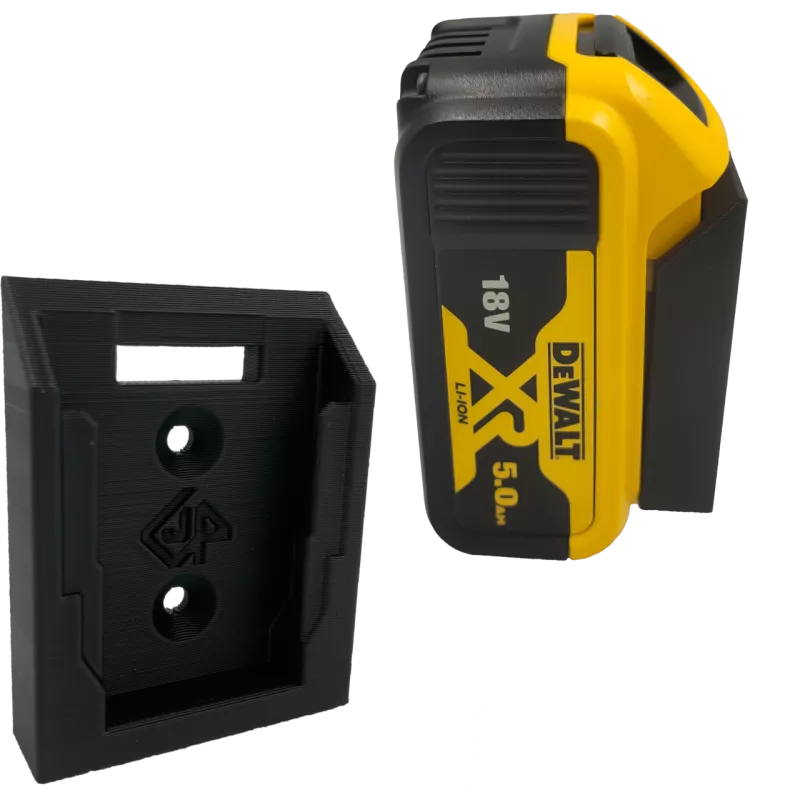 UCHWYT DO DEWALT 18V NA AKUMULATOR BATERIA CZARNY 