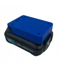UCHWYT DO MAKITA 12V CXT NA AKUMULATOR BATERIA NIEBIESKI 