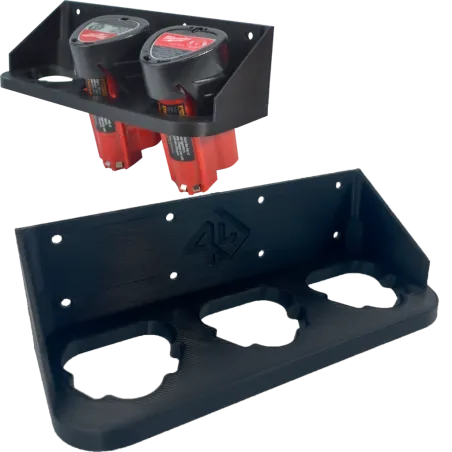 UCHWYT NA 3 BATERIE AKUMULATORY MILWAUKEE M12 