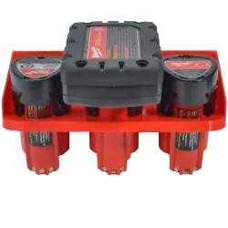 P4U Držiak pre 3 batérie Milwaukee M12