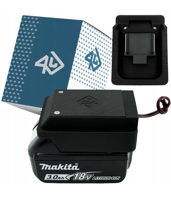 Adaptér na 18 V batériu Makita - Czarny