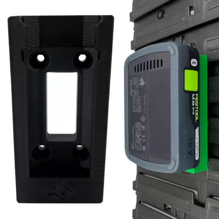 UCHWYT DO FESTOOL 18V NA AKUMULATOR BATERIA CZARNY 