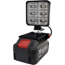 LAMPA DO BATERII GRAPHITE 18V LED HALOGEN ROBOCZY 