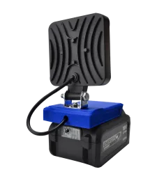 Lampa Do Baterii Graphite 18V LED Halogen Roboczy - Niebieski
