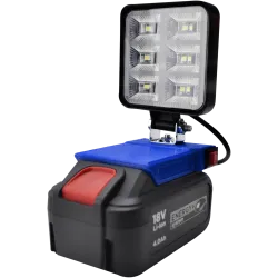 LAMPA DO BATERII GRAPHITE 18V LED HALOGEN ROBOCZY 