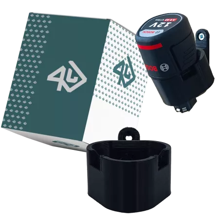 UCHWYT DO BOSCH GBA 12V NA AKUMULATOR BATERIA CZARNY 