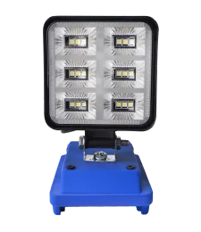 Lampa Do Baterii Makita 18V LED Halogen Roboczy + USB - Niebieski
