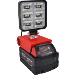 LAMPA DO BATERII MILWAUKEE M18 18V LED HALOGEN ROBOCZY + USB 