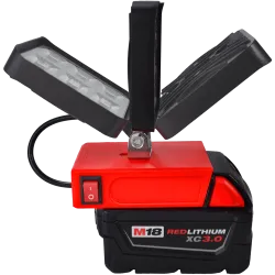 LAMPA DO BATERII MILWAUKEE M18 18V LED HALOGEN ROBOCZY + USB 