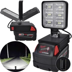 Milwaukee 18V lampa, milwaukee príslušenstvo, milwaukee 18 V batéria, milwaukee 18V, milwaukee m18