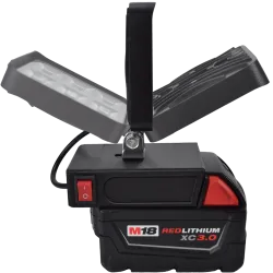 Milwaukee 18V lampa, milwaukee príslušenstvo, milwaukee 18 V batéria, milwaukee 18V, milwaukee m18