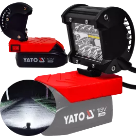 LAMPA ROBOCZA DO YATO 18V HALOGEN LAMPKA 18V MAX 