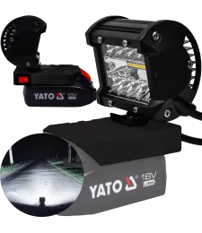 Lampa Do Baterii Yato 18V LED Halogen Roboczy