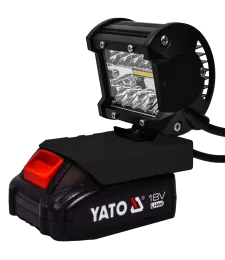 Lampa Robocza Do Yato 18V Halogen Lampka 18V Max - Czarny