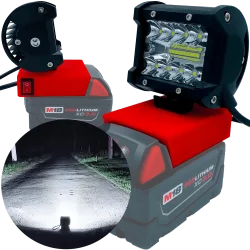 LAMPA ROBOCZA DO MILWAUKEE M18 18V HALOGEN LAMPKA 18V MAX 