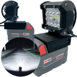 LAMPA ROBOCZA DO MILWAUKEE M18 18V HALOGEN LAMPKA 18V MAX 