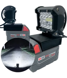 MILWAUKEE BATÉRIOVÁ LAMPA M18 18V LED HALOGÉNOVÉ PRACOVNÉ SVETLO + USB - Czarny