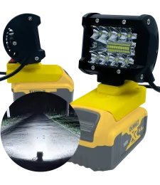 Lampa Robocza Do DeWalt 18V Halogen Lampka 18V Max - Żółty