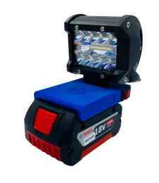 Lampa Robocza Do Bosch Pro 18V Halogen Lampka 18V Max - Niebieski