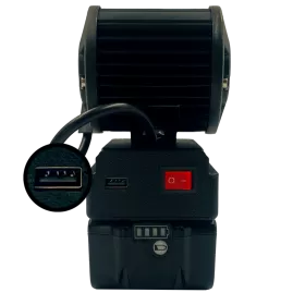 LAMPA DO MAKITA 18V HALOGEN ROBOCZY LED MAX + USB 