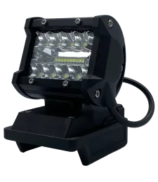 Lampa Do Makita 18V Halogen Roboczy LED Max + USB - Czarny