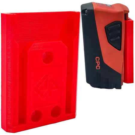 UCHWYT DO HILTI B22 22V NA AKUMULATOR BATERIA CZERWONY 