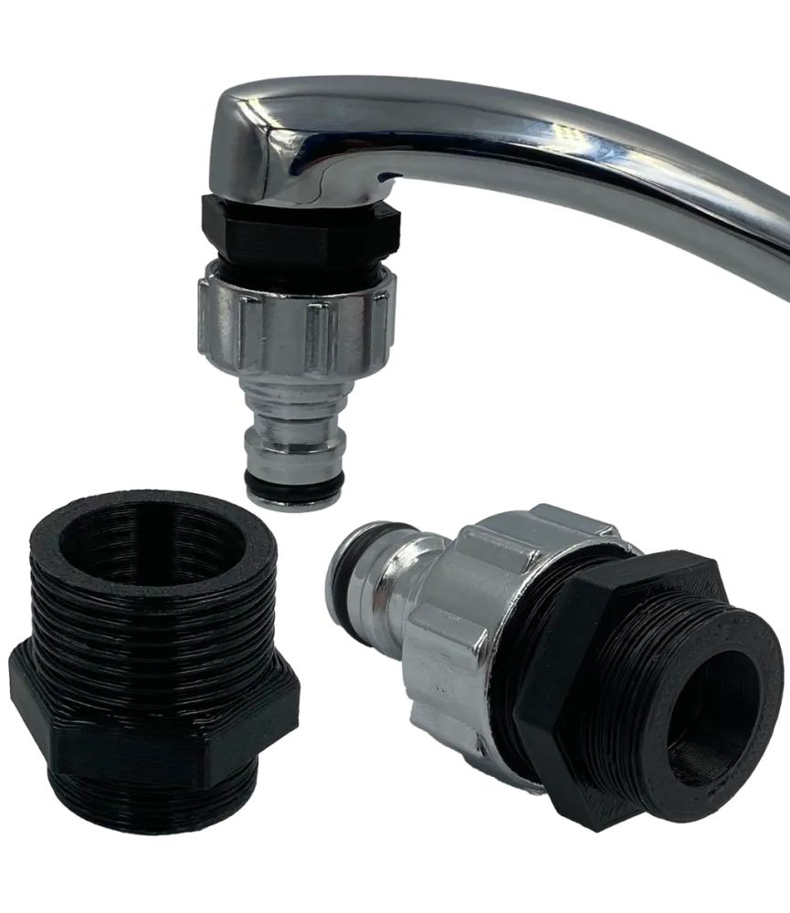 Adapter na kran G1" z redukcją G3/4" 