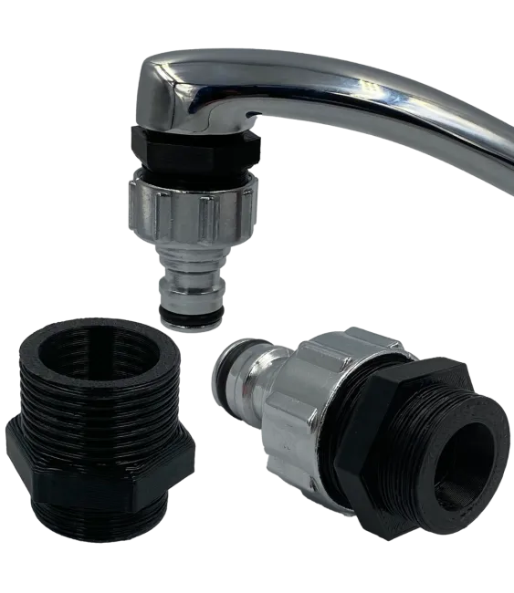 Adapter na kran G1" z redukcją G3/4" 