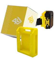 Lampa Do DeWalt 18V Halogen Roboczy LED Max + USB - Żółty