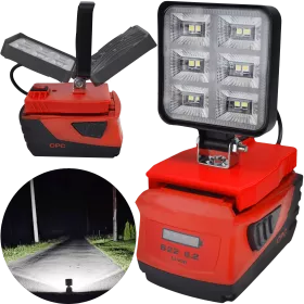 LAMPA DO BATERII HILTI B22 LED HALOGEN ROBOCZY 
